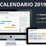 Calendario 2019 en PowerPoint