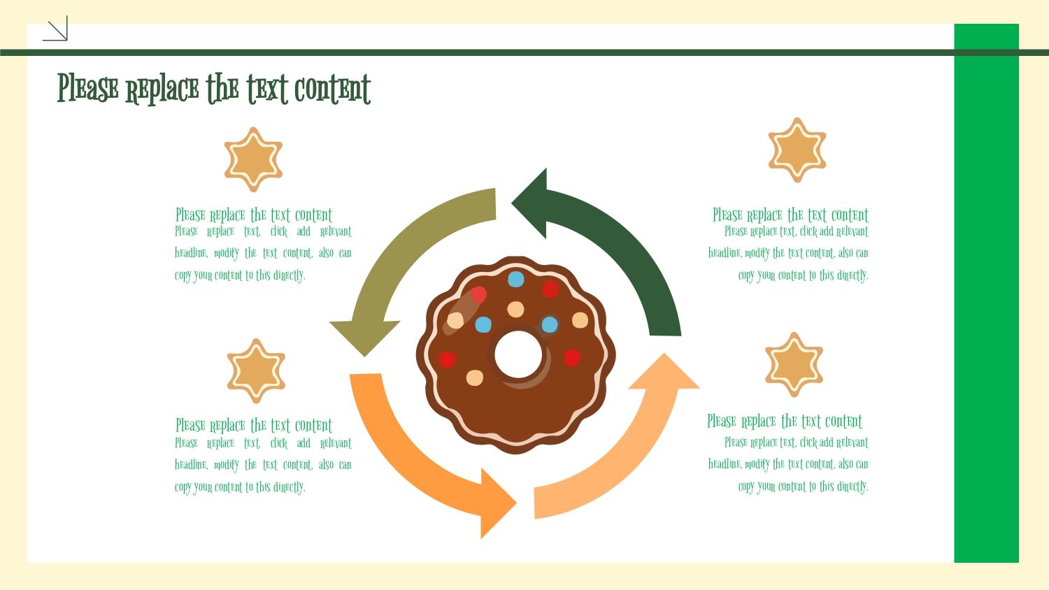 Cena Navideña Plantilla PowerPoint