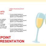 Cena Navideña Plantilla PowerPoint