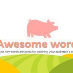 Cerdos Plantilla PowerPoint