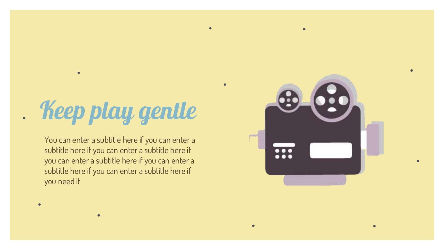 Cinema Plantilla PowerPoint