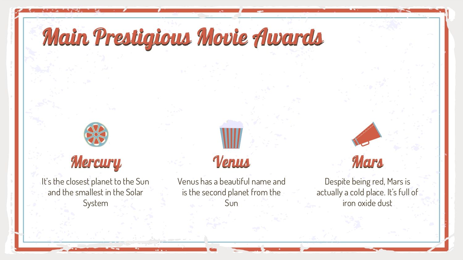 Cinema Plantilla PowerPoint