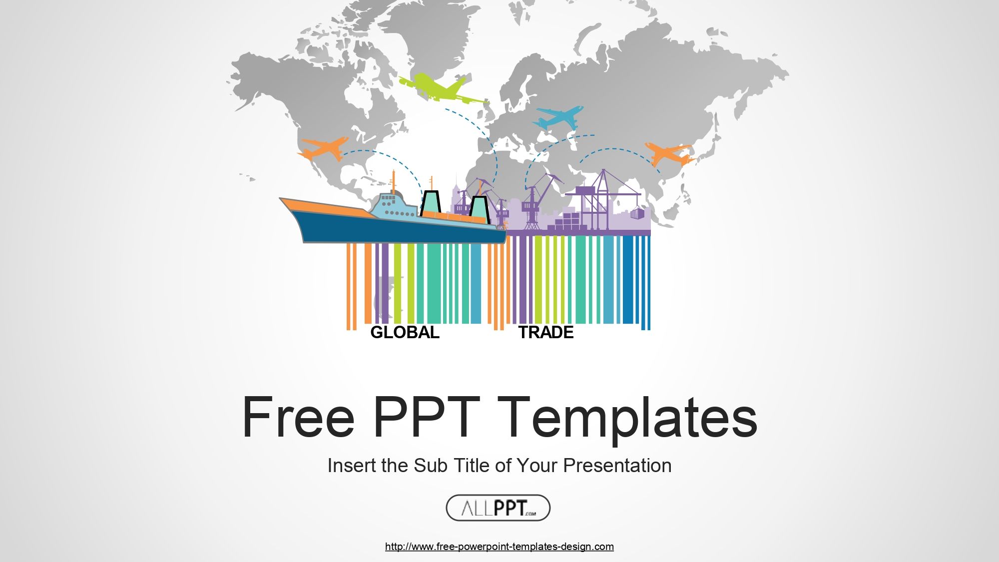 Comercio Exterior Plantilla PowerPoint
