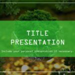 Cuidado del Medio Ambiente Plantilla PowerPoint