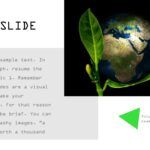 Cuidado del Medio Ambiente Plantilla PowerPoint