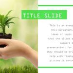 Cuidado del Medio Ambiente Plantilla PowerPoint