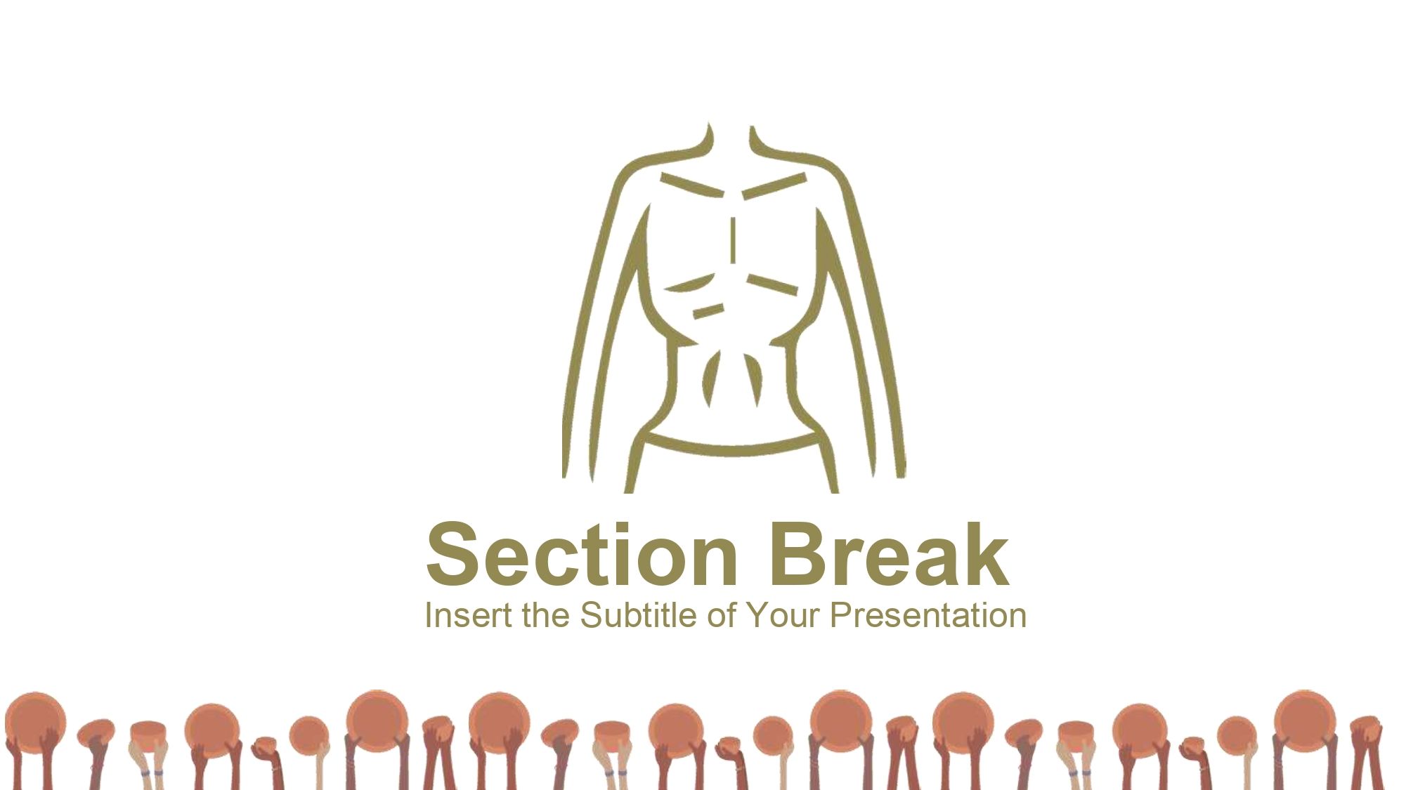 Desnutrición Plantilla PowerPoint