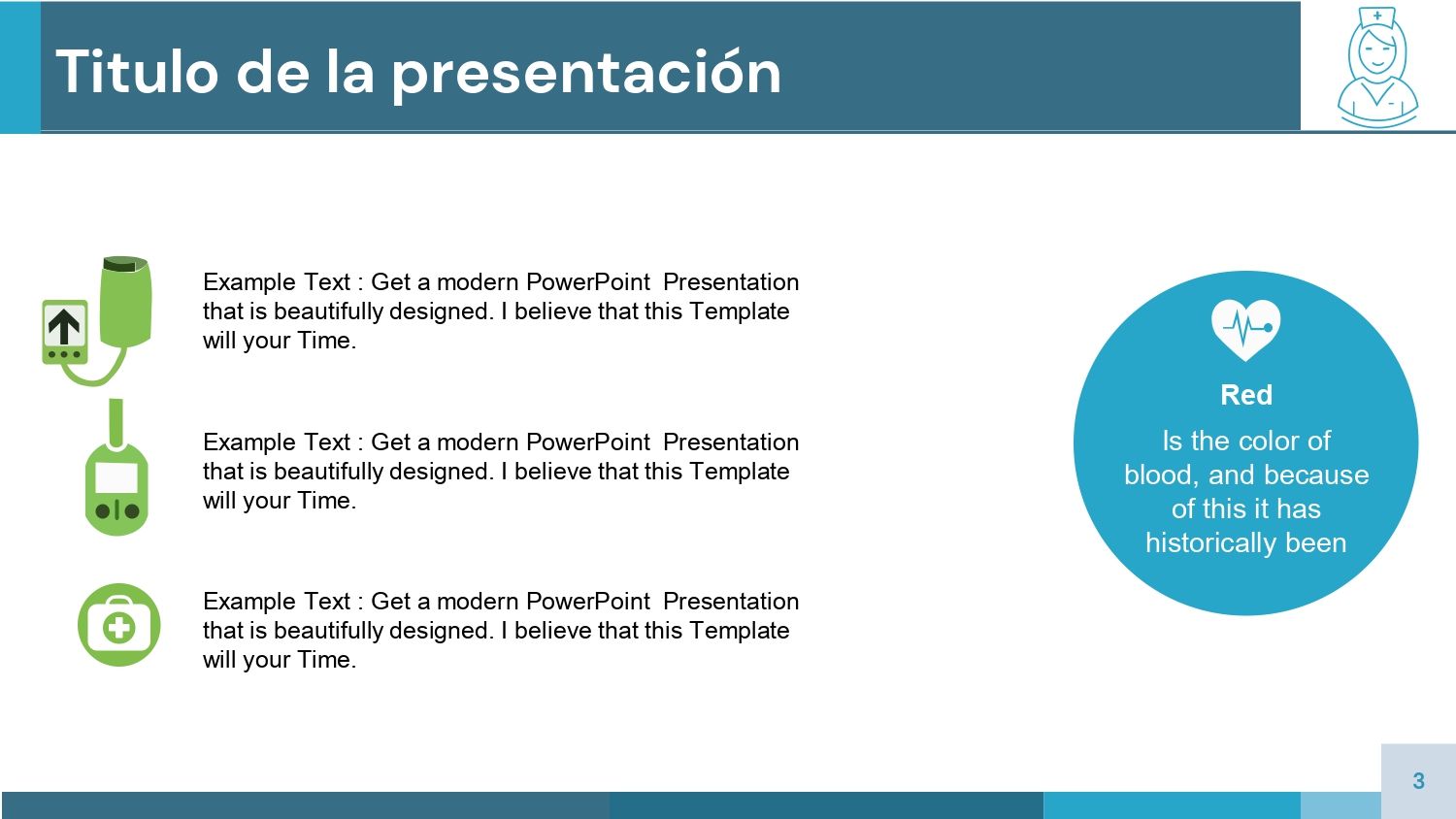 Enfermería Plantilla PowerPoint