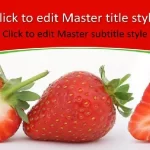 Fresitas Plantilla PowerPoint