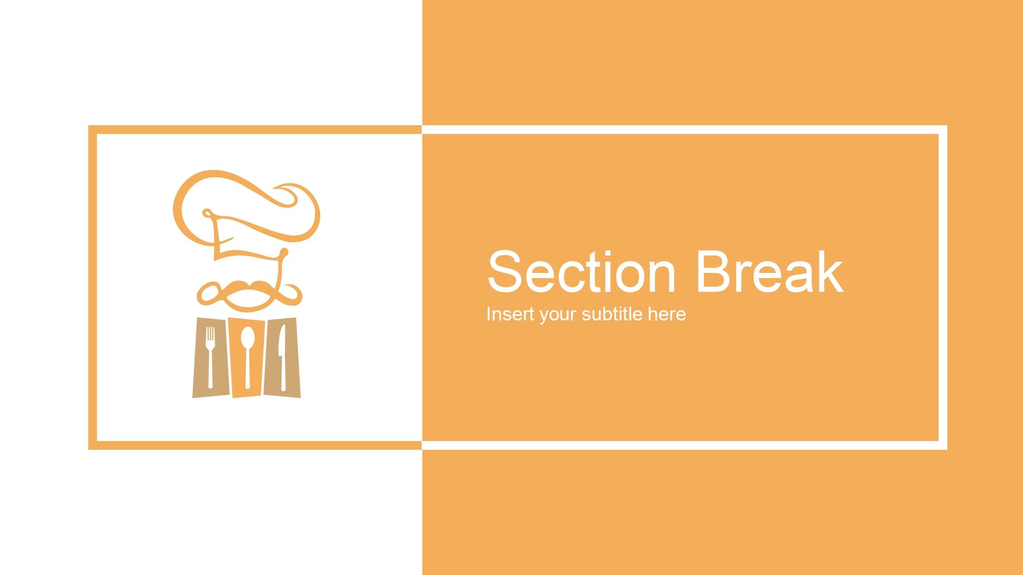 Gastronomía Plantilla PowerPoint
