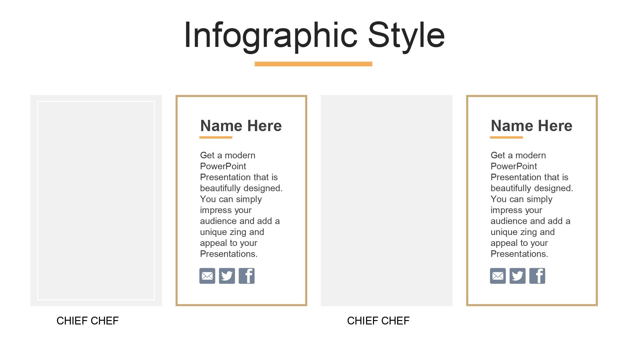 Gastronomía Plantilla PowerPoint