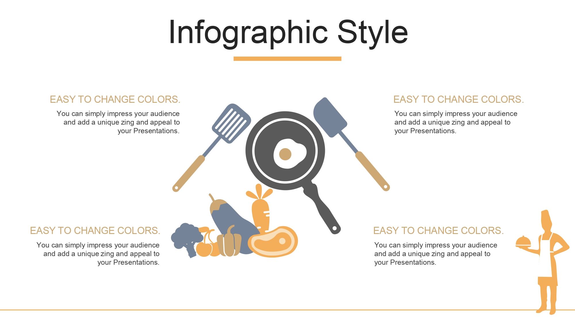 Gastronomía Plantilla PowerPoint