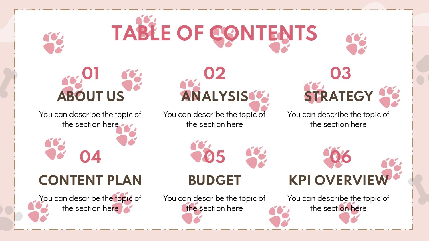 Gatos y Perros Plantilla PowerPoint
