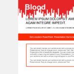 Hemorragia Plantilla PowerPoint