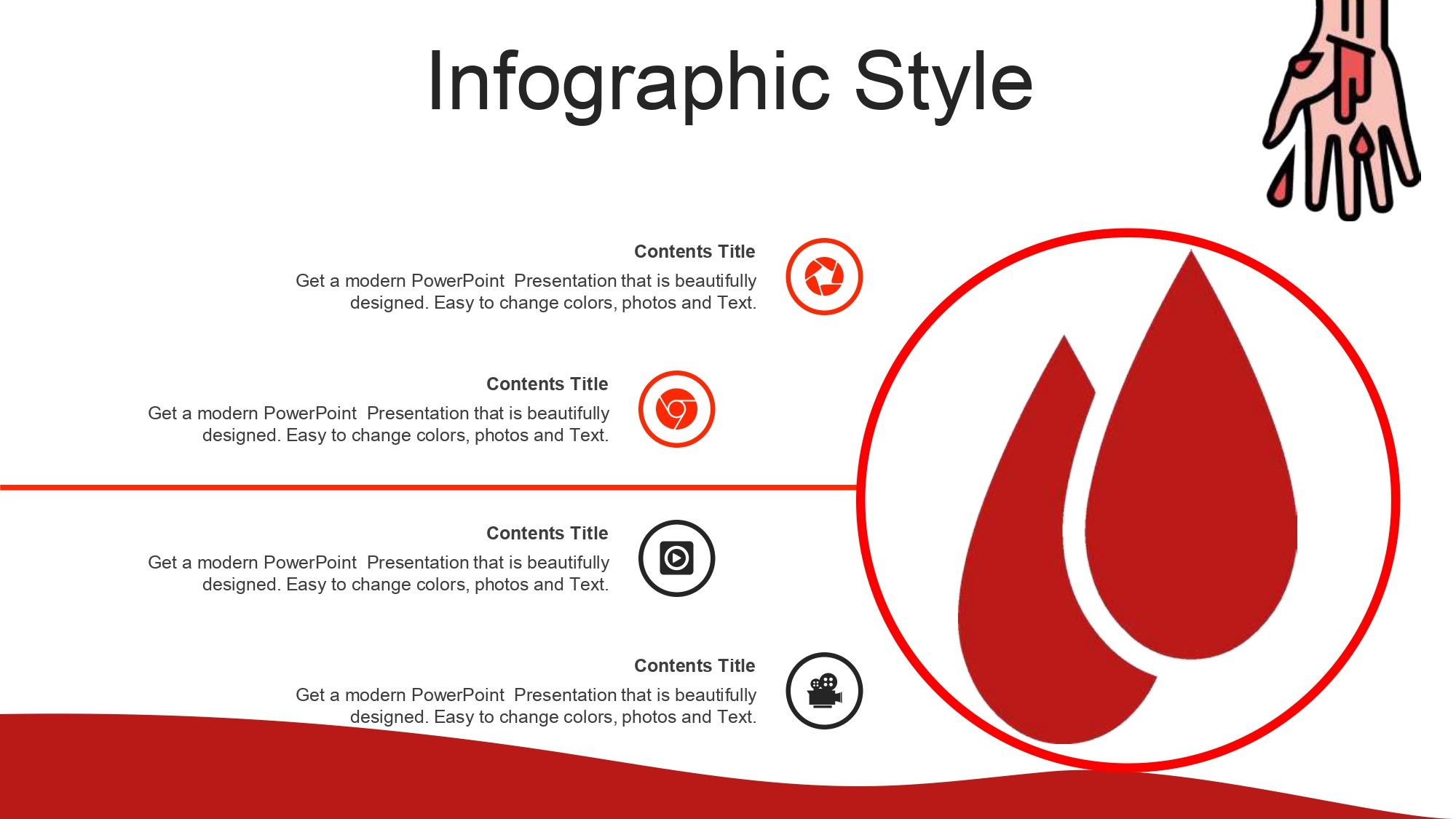 Hemorragia Plantilla PowerPoint