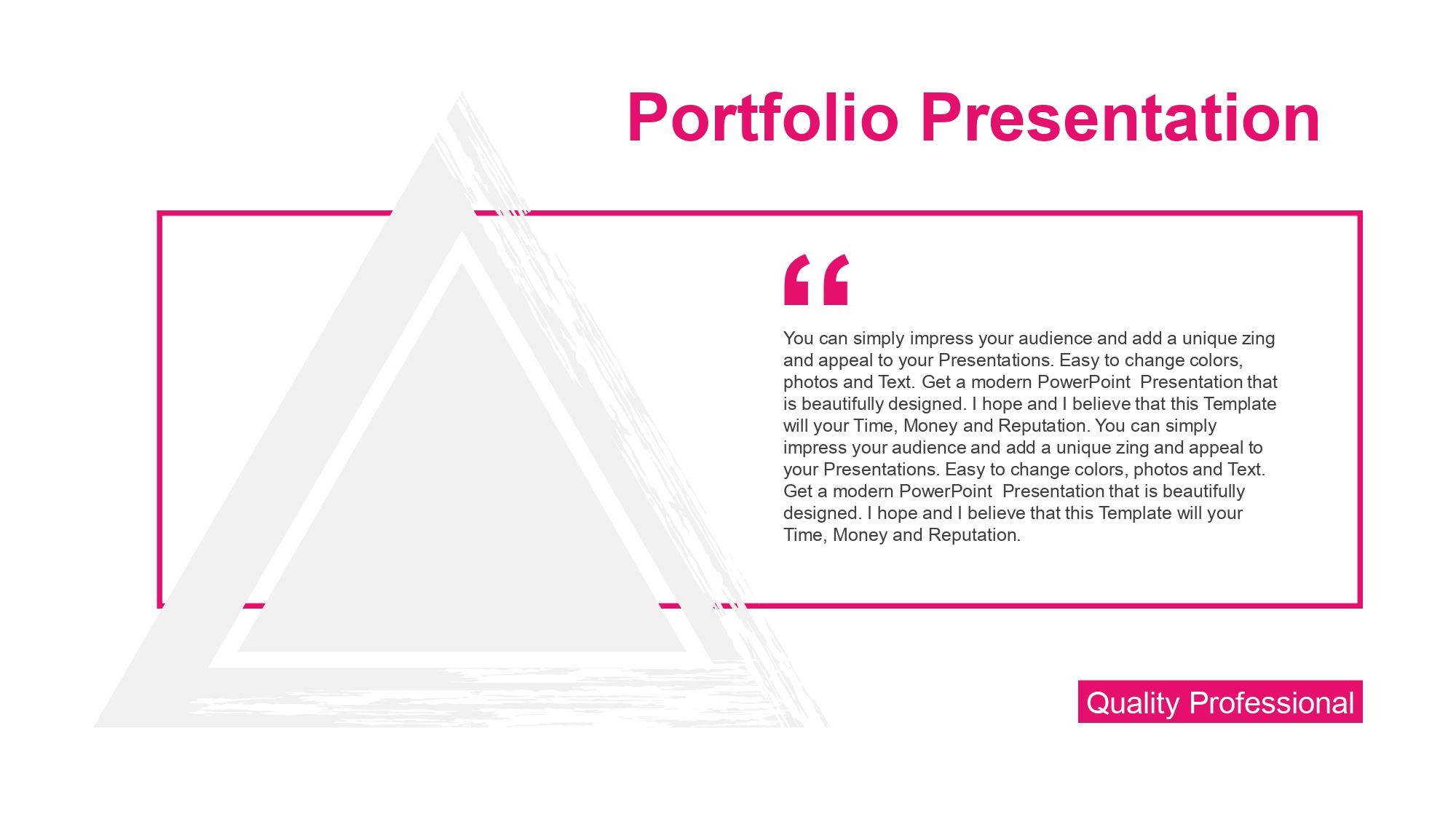 Hombre moderno Plantilla PowerPoint