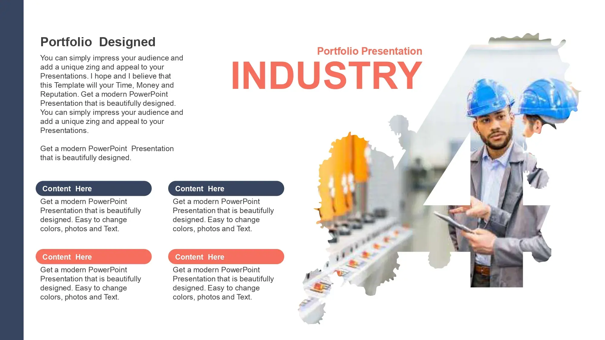 Ingeniería Industrial Plantilla PowerPoint