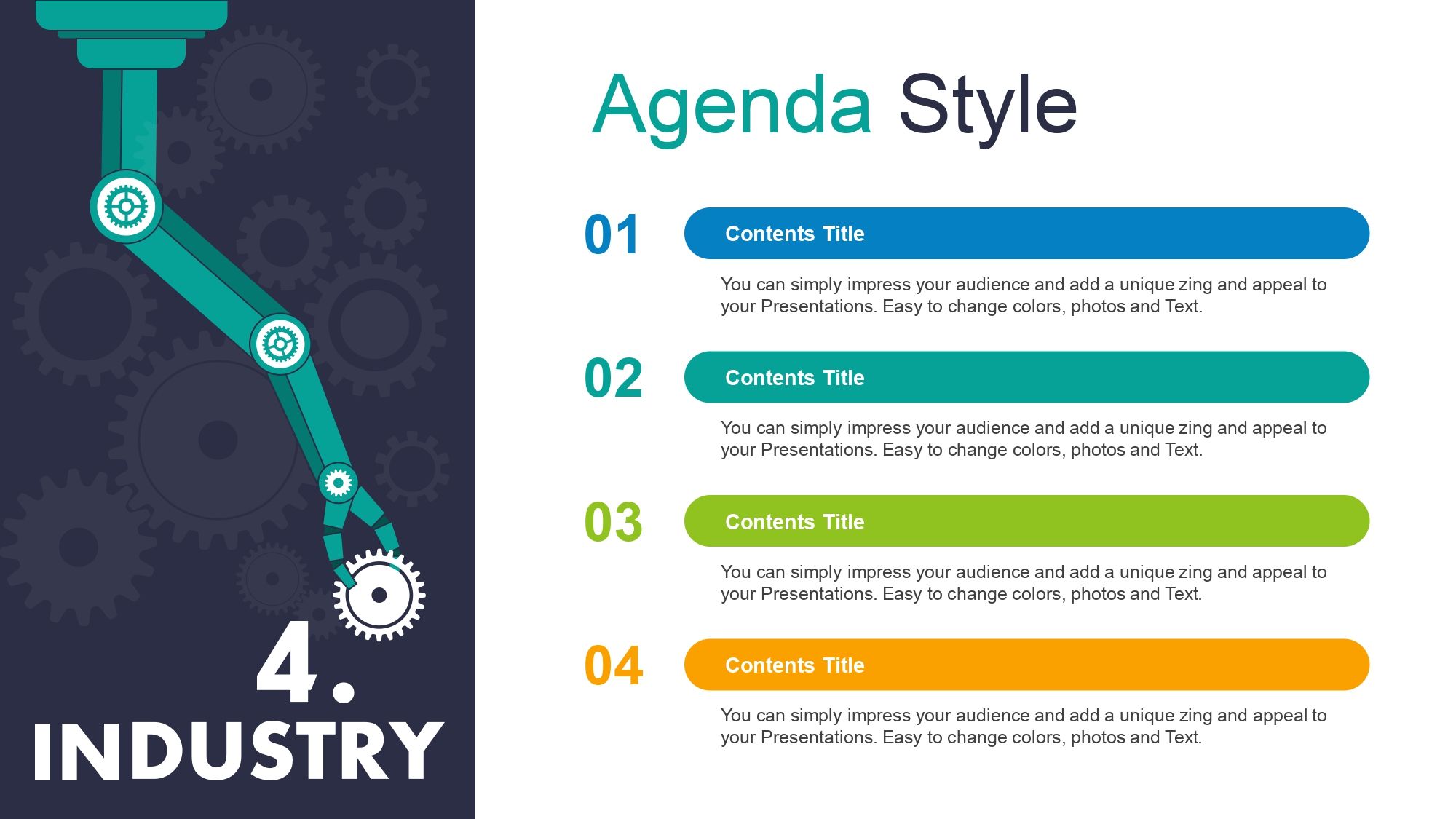 Plantillas PowerPoint de Industria 4.0