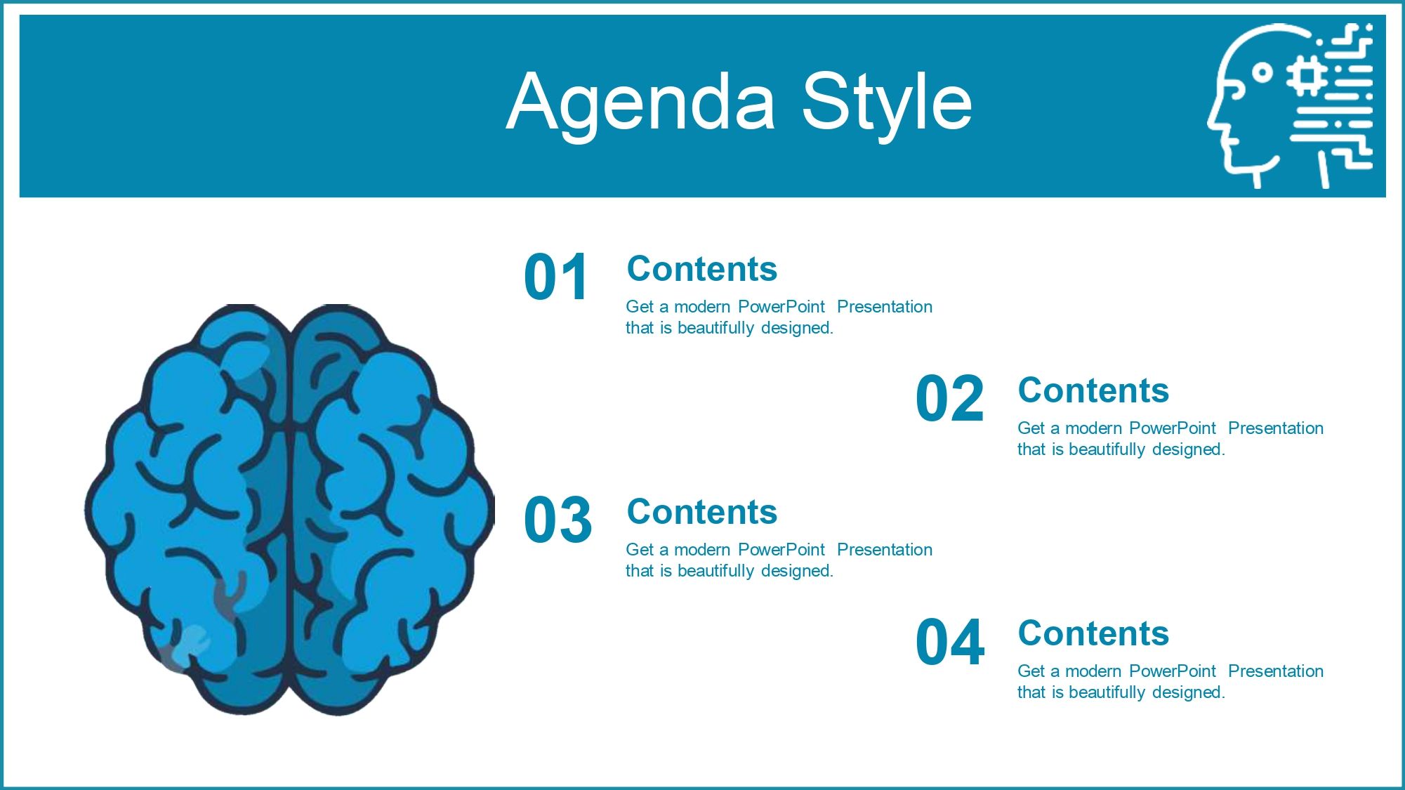 Inteligencia Plantilla PowerPoint