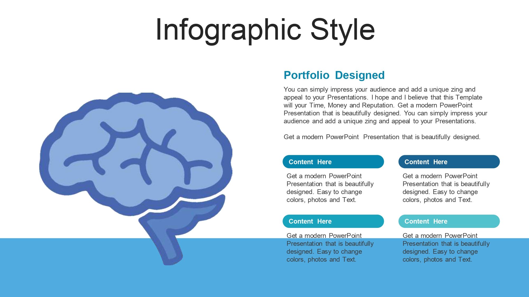 Inteligencia Plantilla PowerPoint