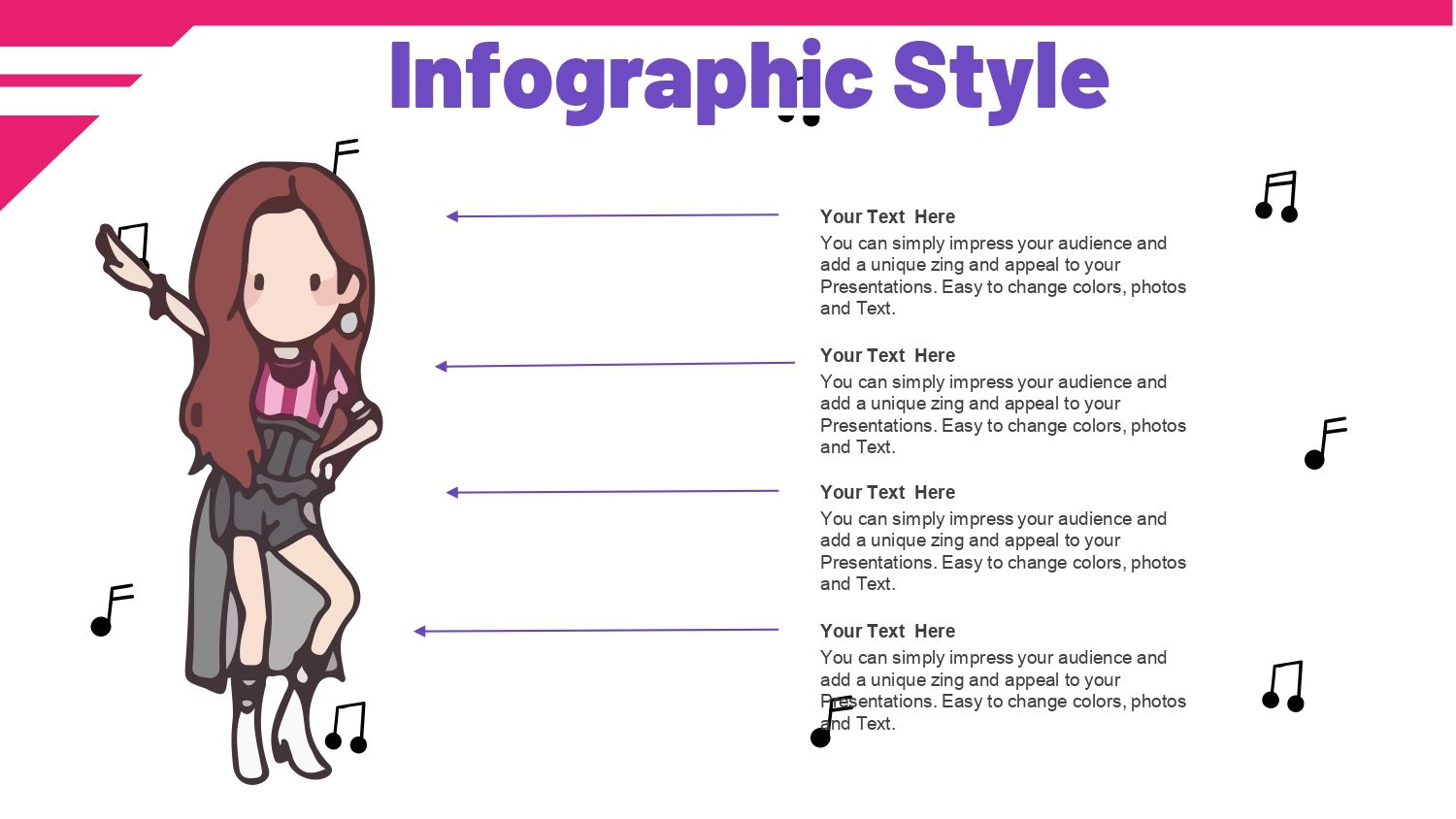 K-pop Plantilla PowerPoint