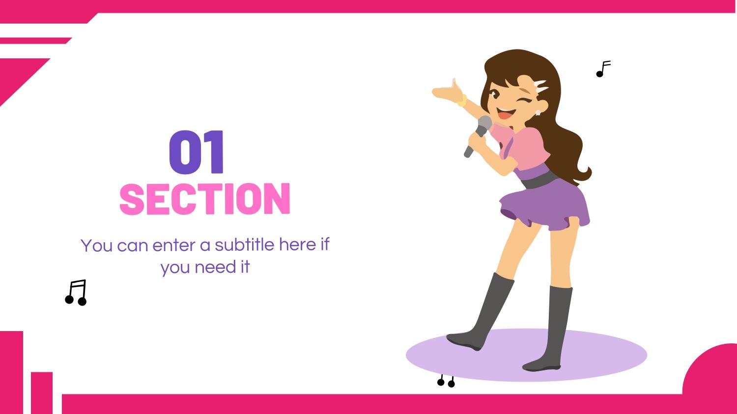 K-pop Plantilla PowerPoint