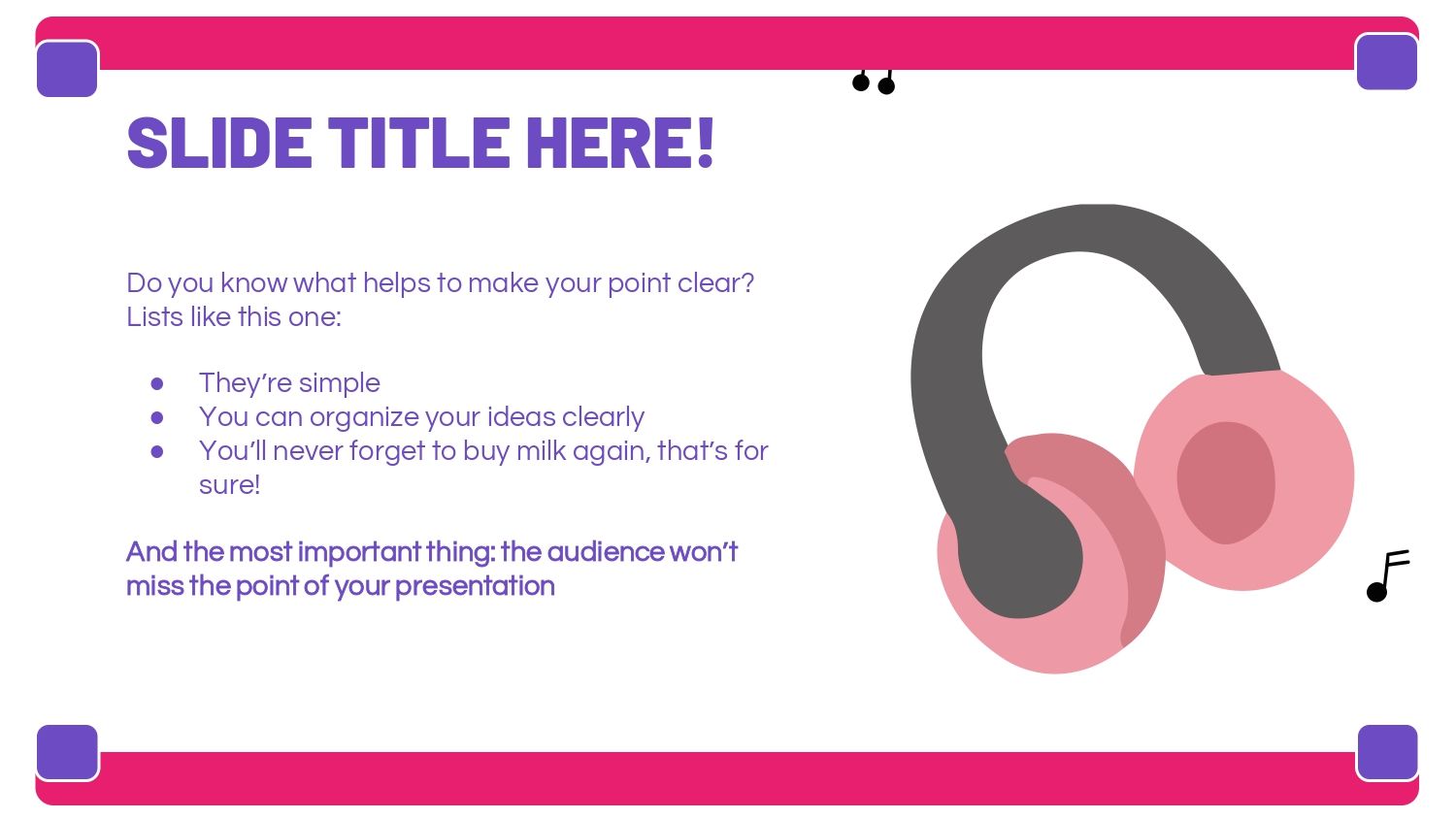 K-pop Plantilla PowerPoint