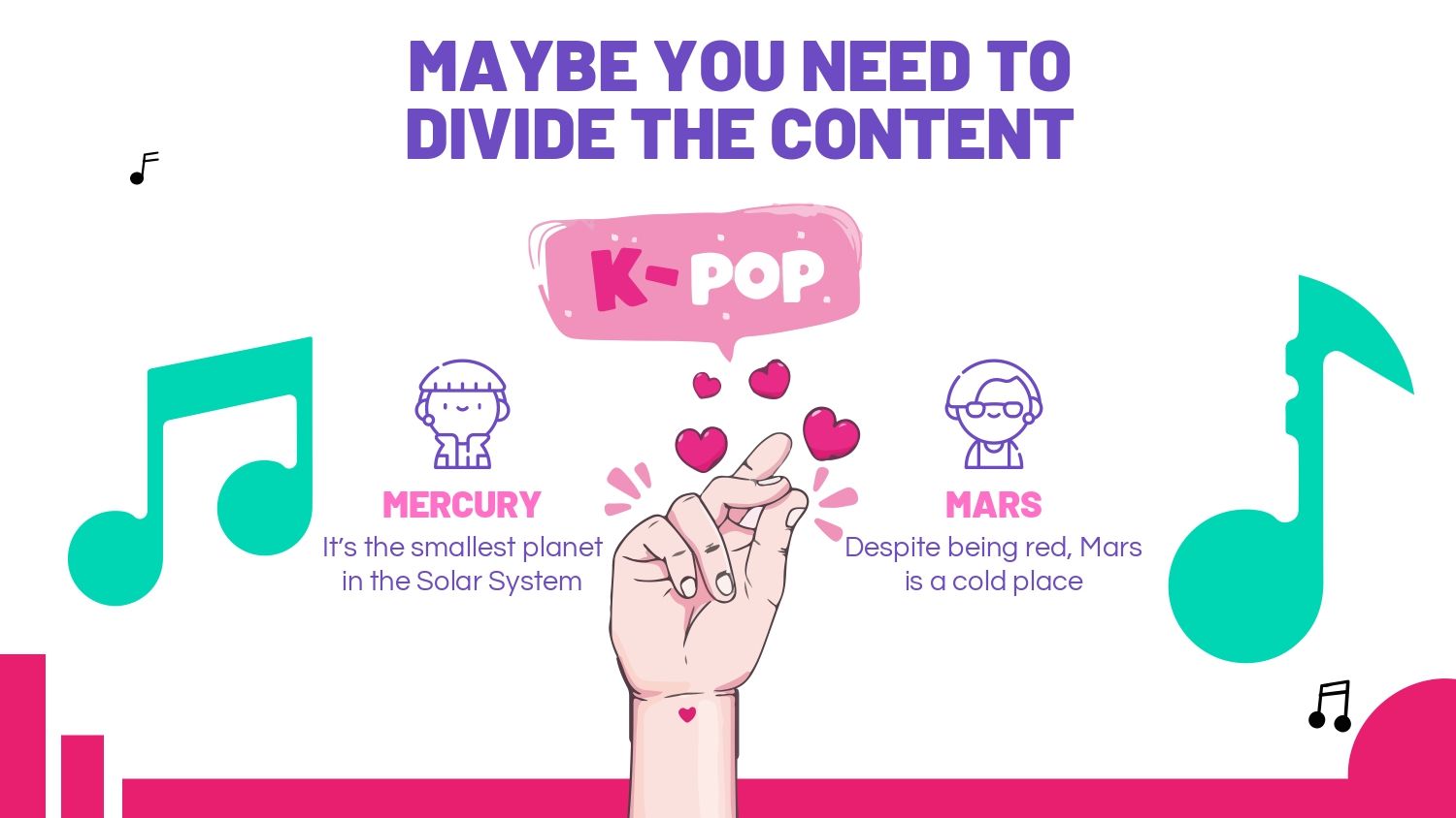 K-pop Plantilla PowerPoint