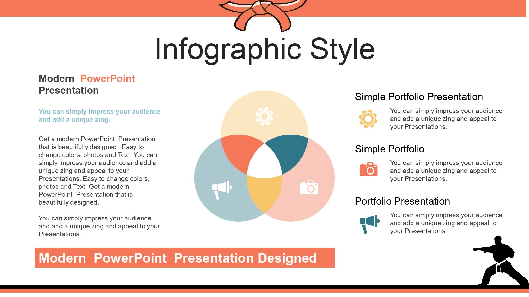 Kárate Plantilla PowerPoint