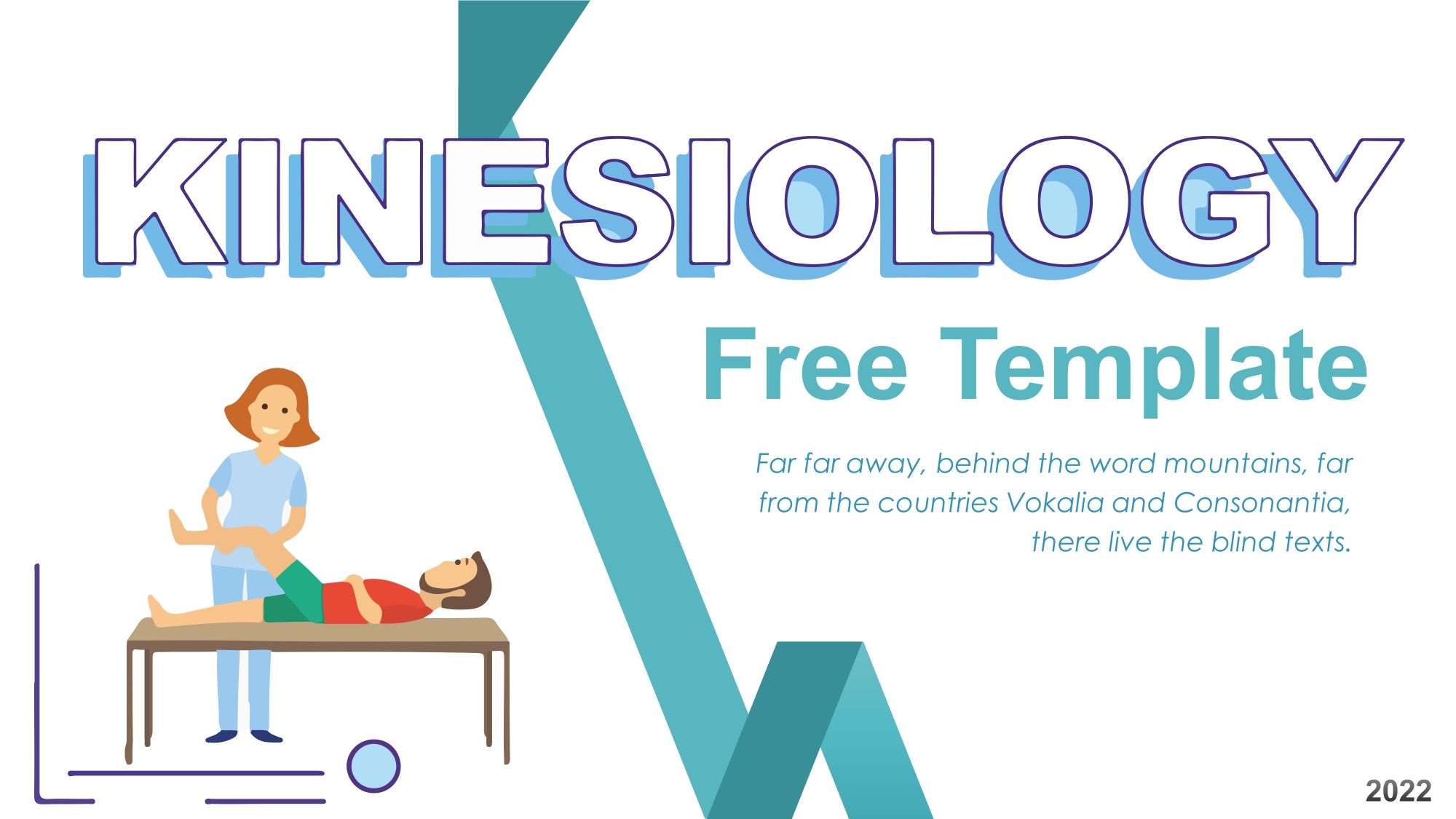 Kinesiología Plantilla PowerPoint