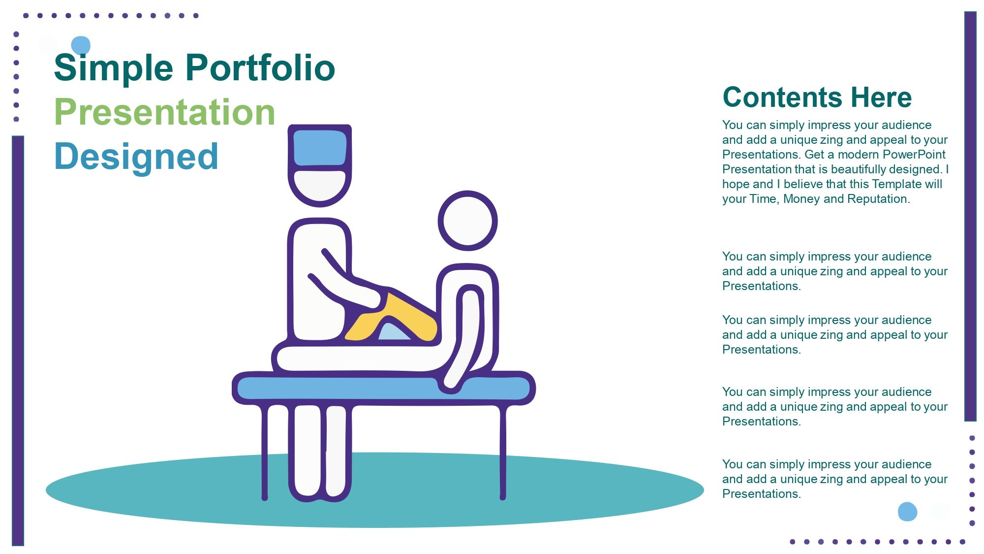Kinesiología Plantilla PowerPoint