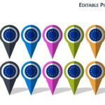 Mapa de Europa Plantilla PowerPoint