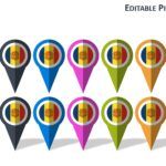 Mapa de Europa Plantilla PowerPoint