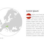 Mapa de Europa Plantilla PowerPoint