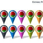 Mapa de Europa Plantilla PowerPoint