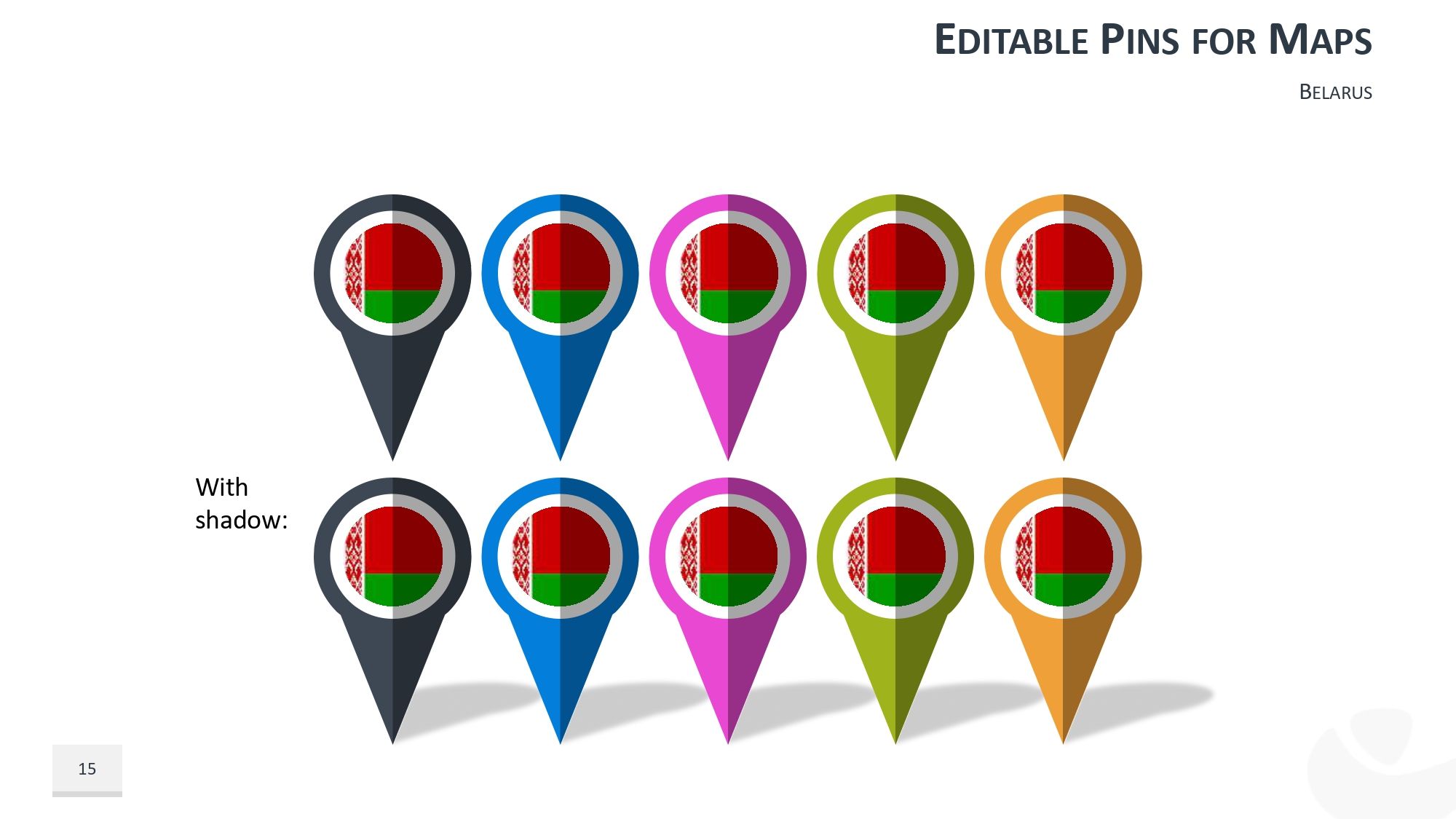 Mapa de Europa Plantilla PowerPoint