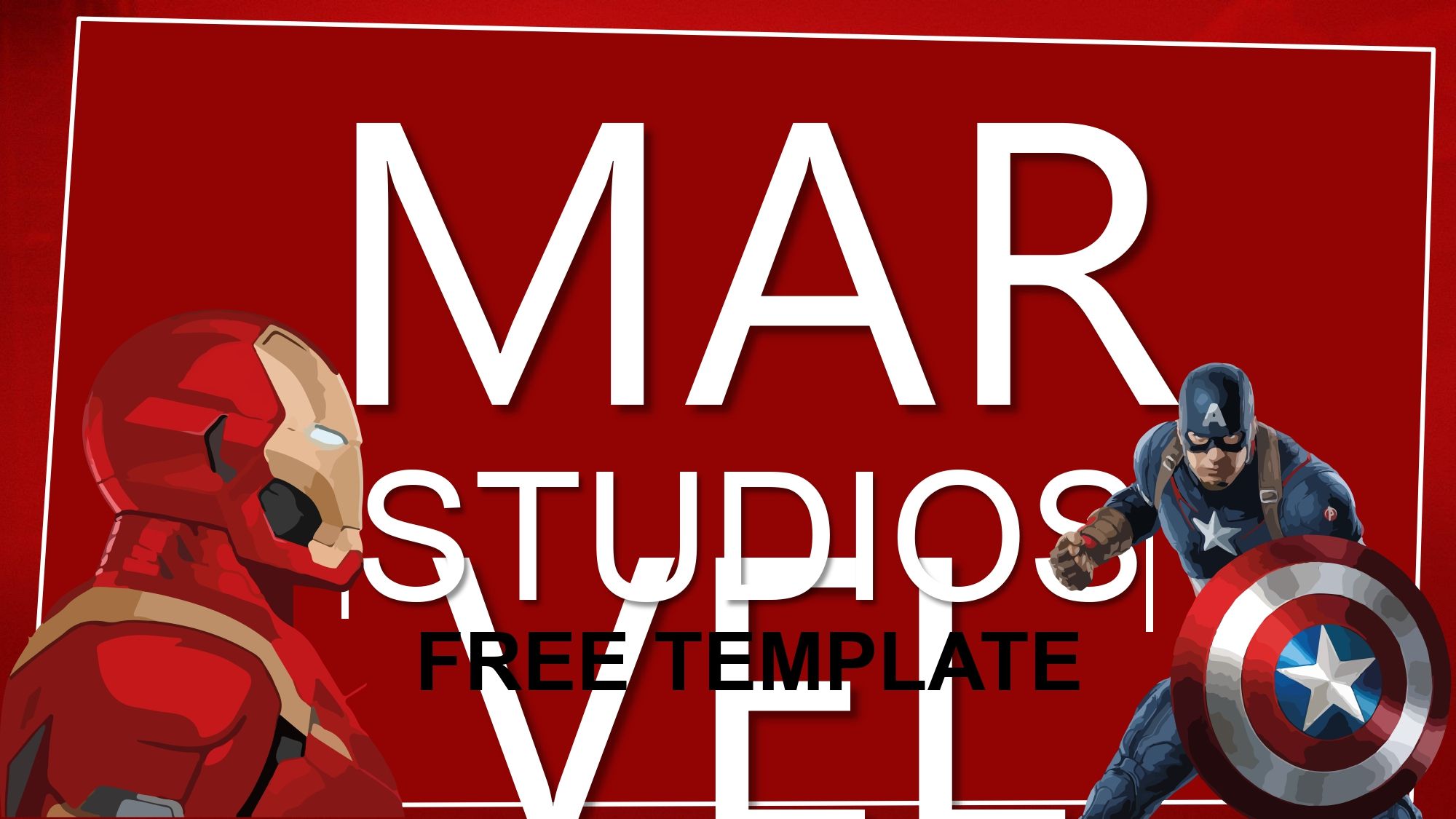 Marvel Studios Plantilla PowerPoint