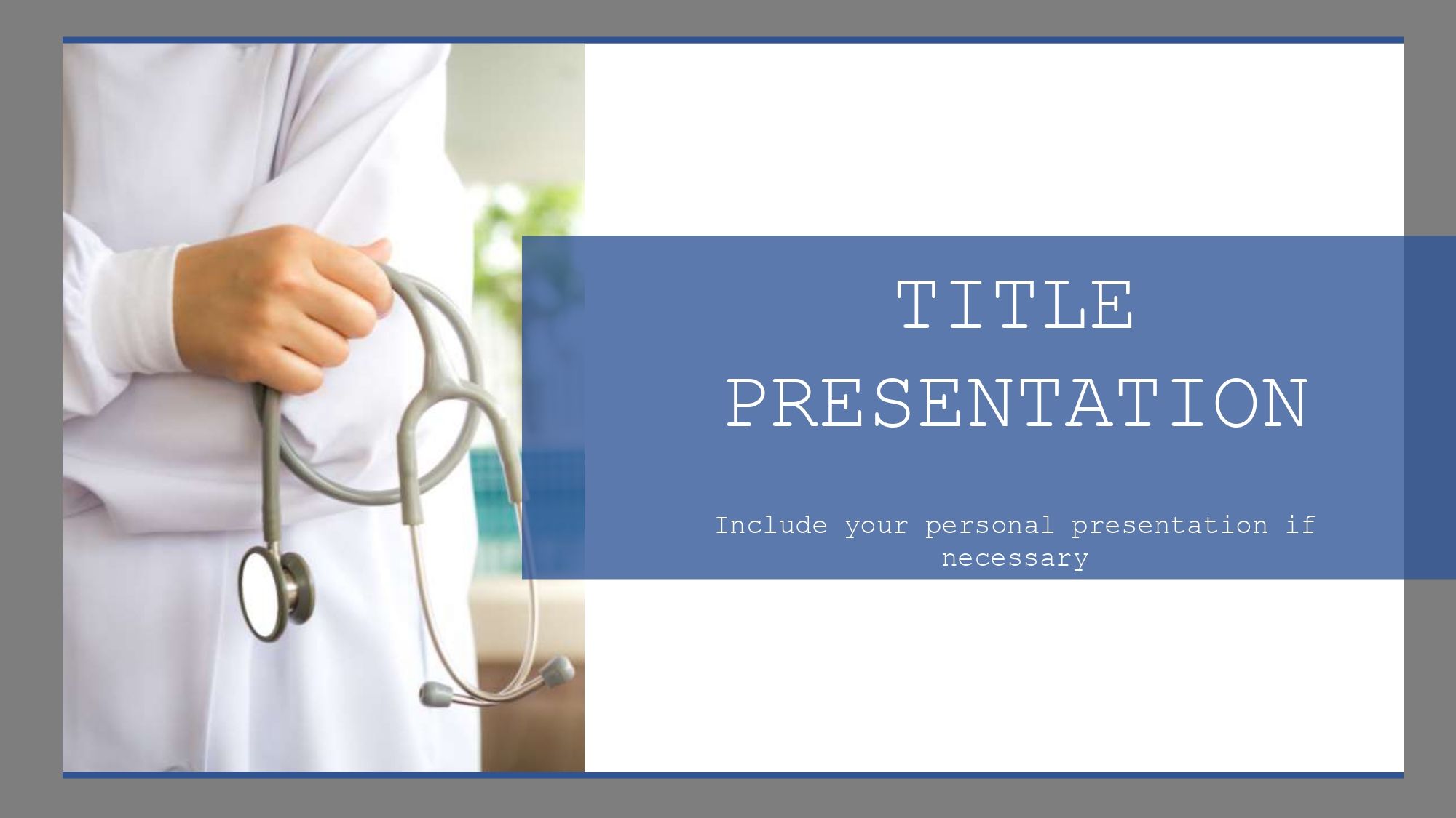 Médicos Plantilla PowerPoint