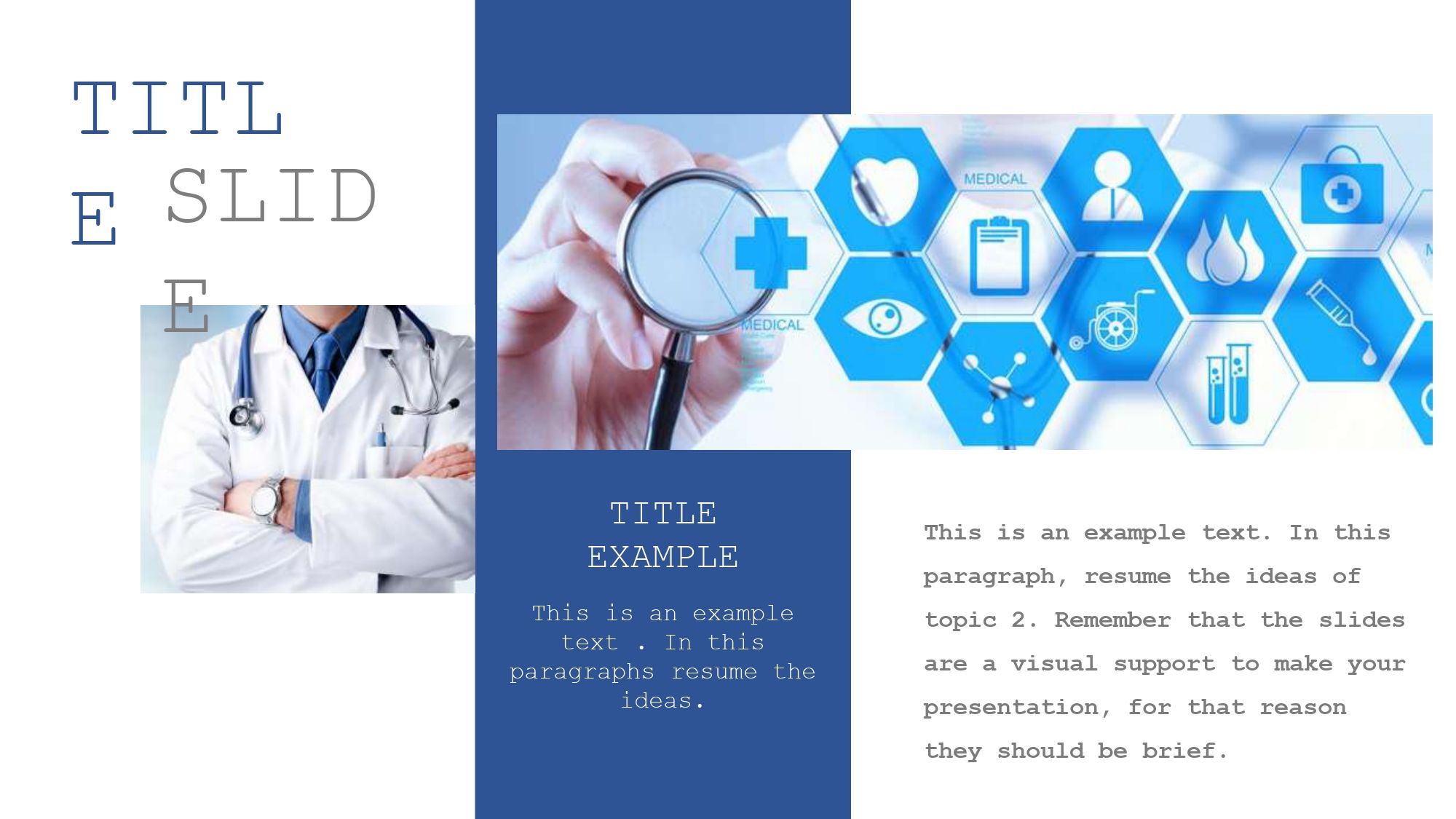 Médicos Plantilla PowerPoint