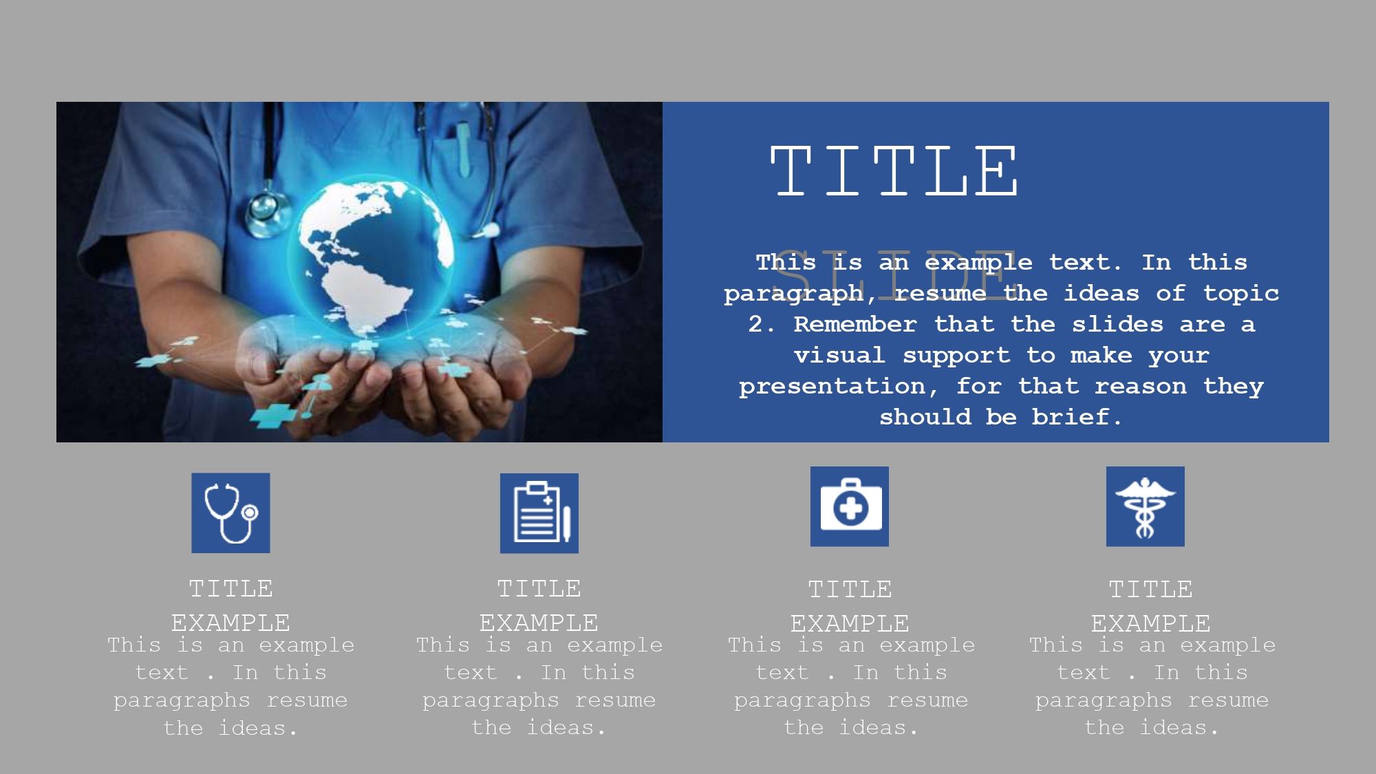 Médicos Plantilla PowerPoint