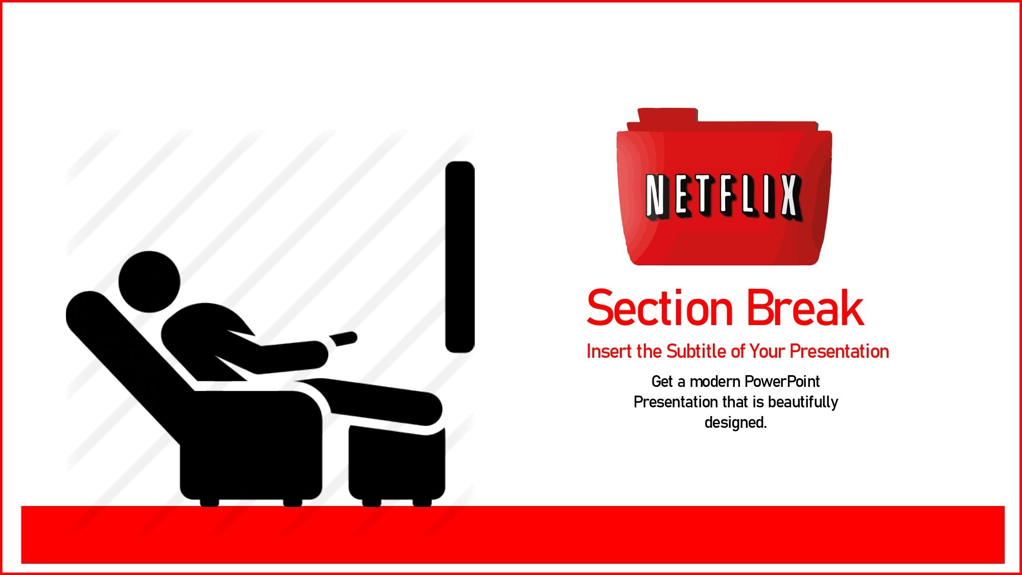 Netflix Plantilla PowerPoint