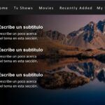 Netflix Plantilla PowerPoint