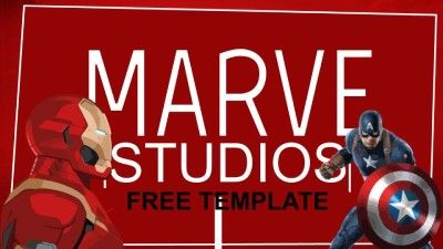 Marvel Studios Plantilla PowerPoint