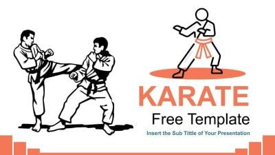 Kárate Plantilla PowerPoint