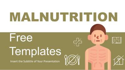 Desnutrición Plantilla PowerPoint