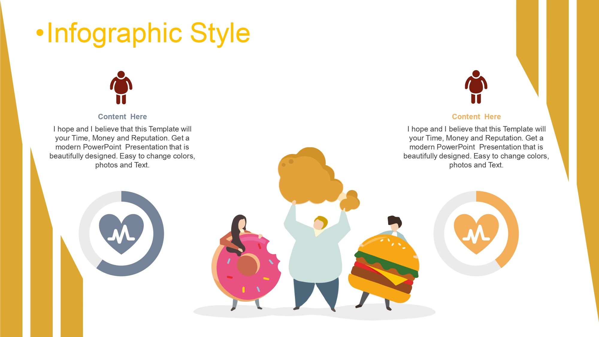 Obesidad Plantilla PowerPoint