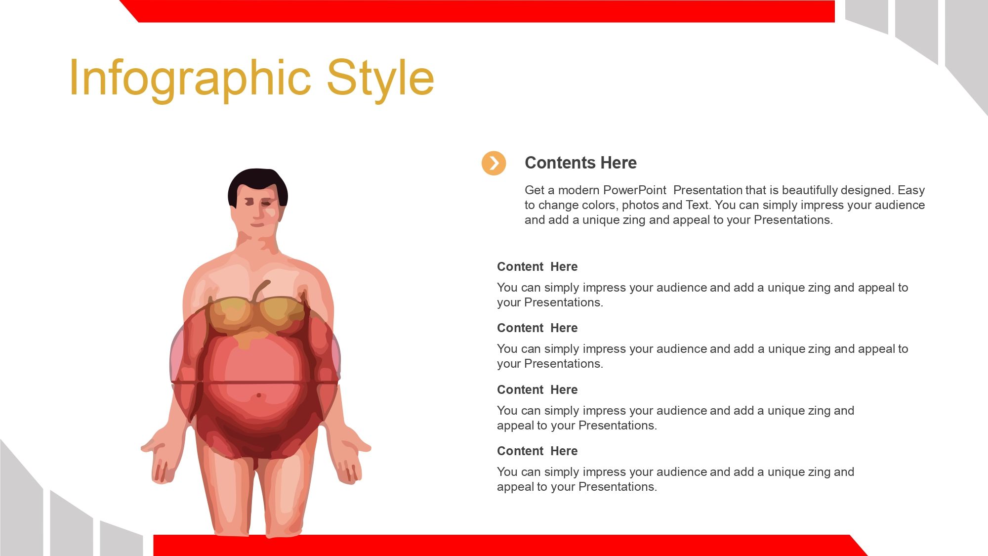 Obesidad Plantilla PowerPoint