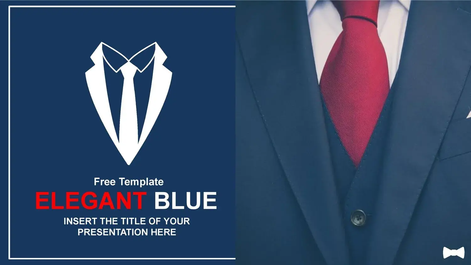 Plantilla PowerPoint Azul Elegante Profesional