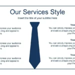 Plantilla PowerPoint Azul Elegante Profesional