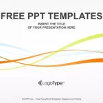 Olas de Colores Plantilla PowerPoint